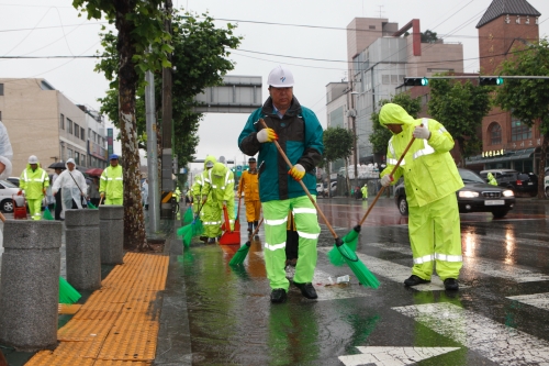 취임1주년 특별대청소.