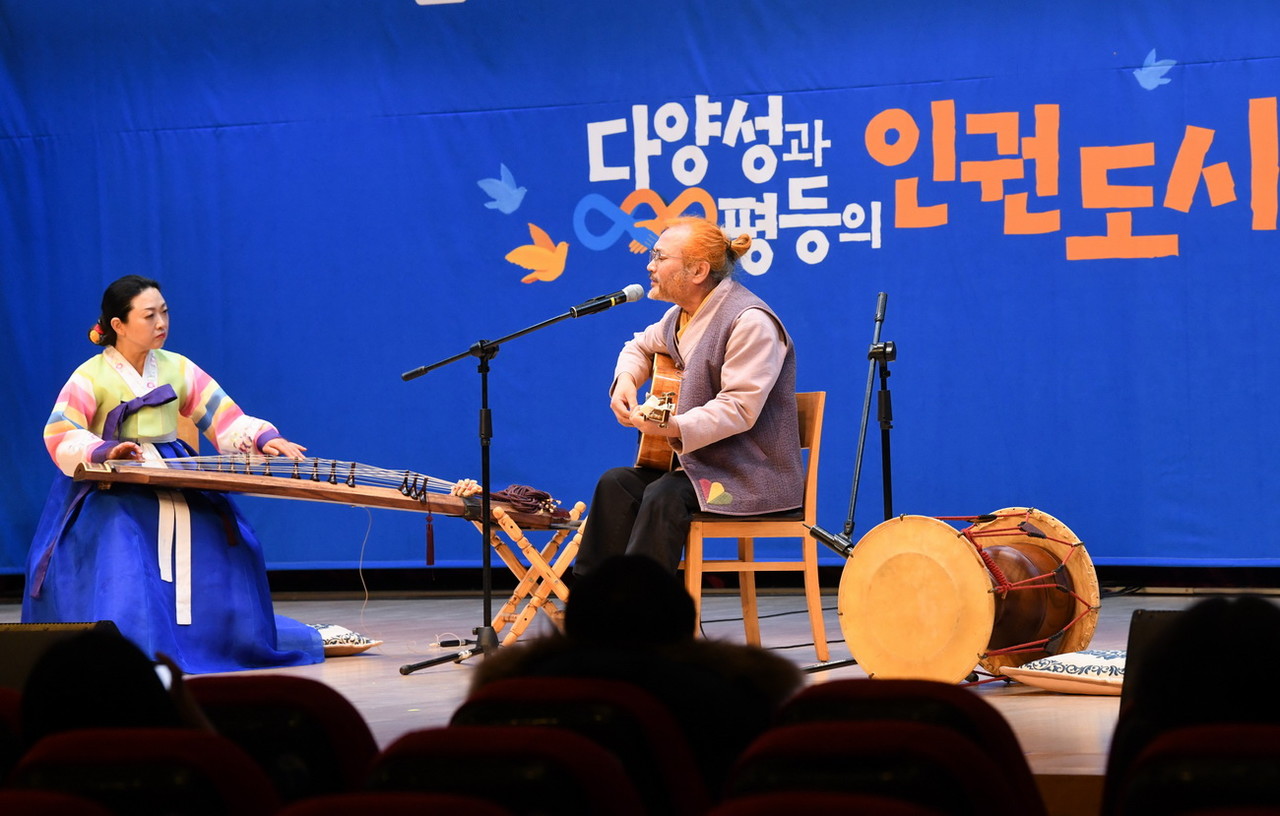 2020 부산인권문화제 개최장면 /사진제공=부산시