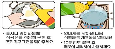 연마제 세척법