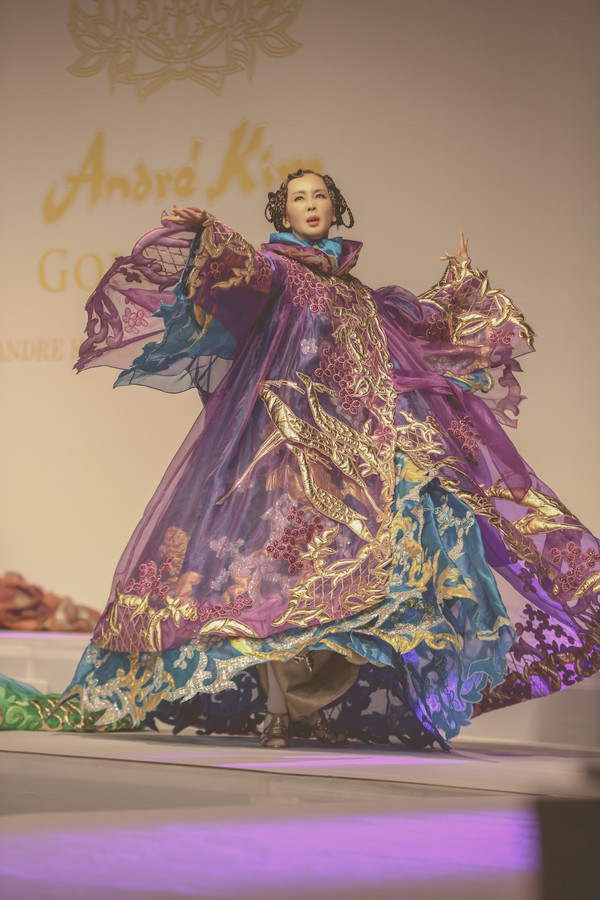 앙드레김 메인쇼를 장식한 모델 박영선 [사진=정찬식]