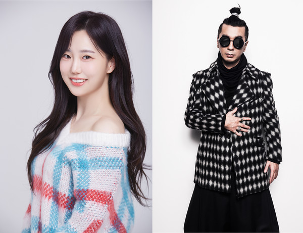 김가영, 터보 김정남 모델 컷.<사진제공=이랜드>