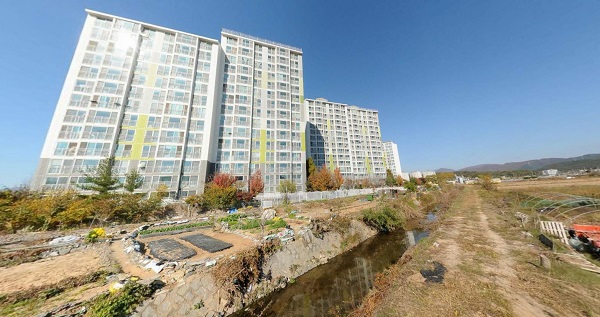 백남소하천 전경[사진제공=칠곡군]