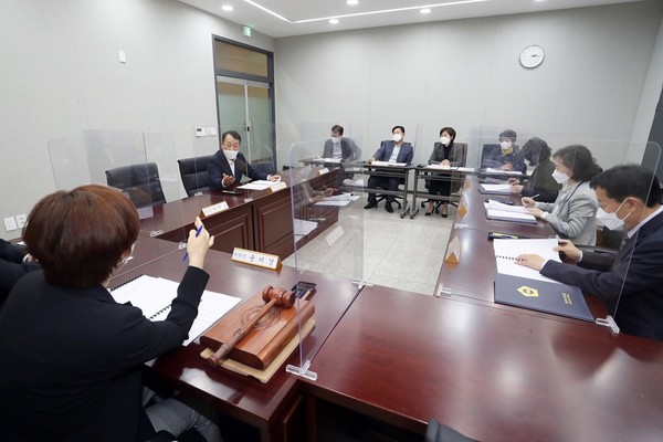 '의왕시의회 의원연구단체 운영 심사위원회’ 개최 <사진제공=의왕시의회>