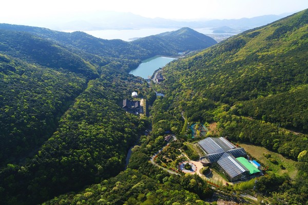 5월 명품숲으로 선정된 완도수목원 전경 /사진제공=전라남도