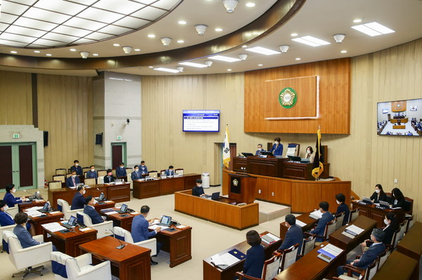 의왕시의회, 제276회 임시회 개회 <사진제공=의왕시의회>