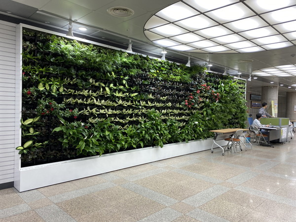 공공시설 내 설친된 스마트 가든 /사진제공=구리시