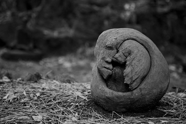 오권준 작가가 기록한 백운철의 토우 작품