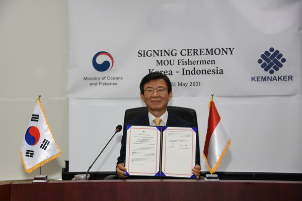 문성혁 장관은 “인니뿐만 아니라, 우리나라에 어선원을 송출하는 베트남 등으로 선원분야 협력을 단계적으로 확대해 나갈 계획”이라고 말했다. /사진제공=해양수산부