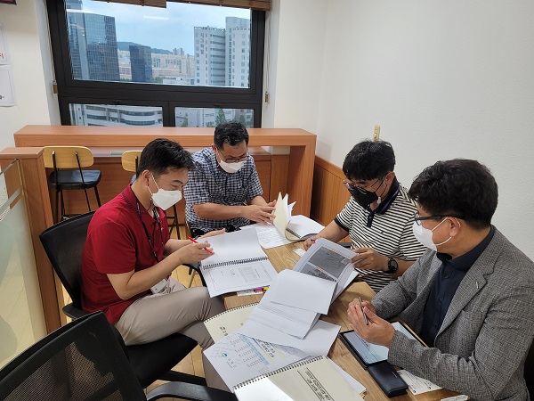문화재청 보존정책과를 방문한 고령군 <사진제공=고령군>