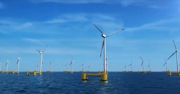 울산 부유식해상풍력발전 /자료제공=환경부