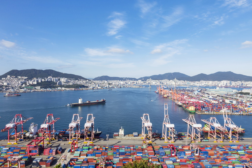 부산항 전경