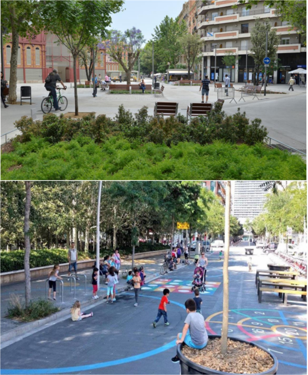바르셀로나 슈퍼블록은 대중의 참여와 대화를 통해 만들어가는 도시 프로젝트의 일환이다. /사진출처=Ajuntament de Barcelona