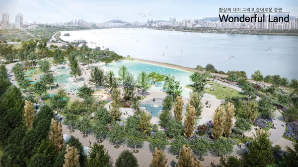 잠실자연형물놀이장 조감도 /자료제공=서울시