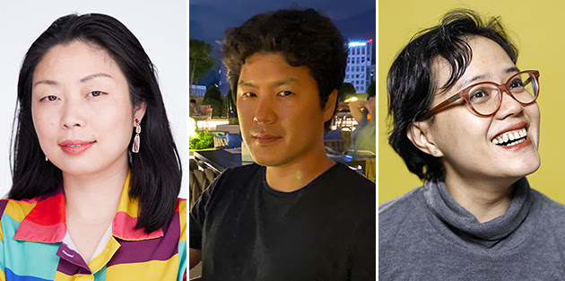 제26회 부산국제영화제 '비프메세나상' 심사위원(왼쪽부터 왕 난푸 감독, 박경근 감독, 맨디 마라히민 영화제작자) /자료출처=부산국제영화제조직위원회