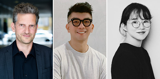 제26회 부산국제영화제 '선재상' 심사위원(왼쪽부터 바스티안 메이레종 집행위원장, 로이스톤 탄 감독, 윤단비 감독) /자료출처=부산국제영화제조직위원회