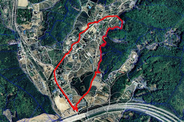 2021년 하반기 지적재조사지구로 지정된 ‘하광교 지구’ /사진제공=수원시