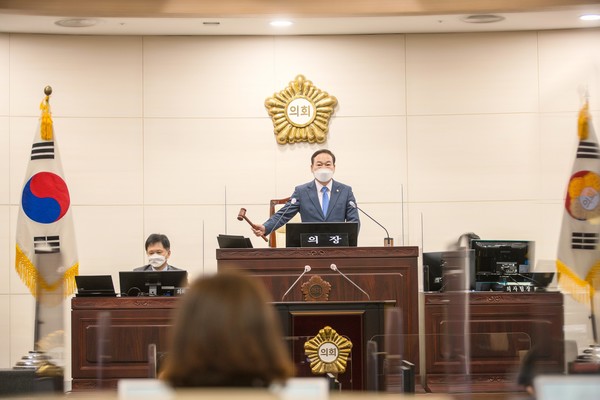 화성시의회, 제206회 임시회 폐회  /사진제공=화성시의회 