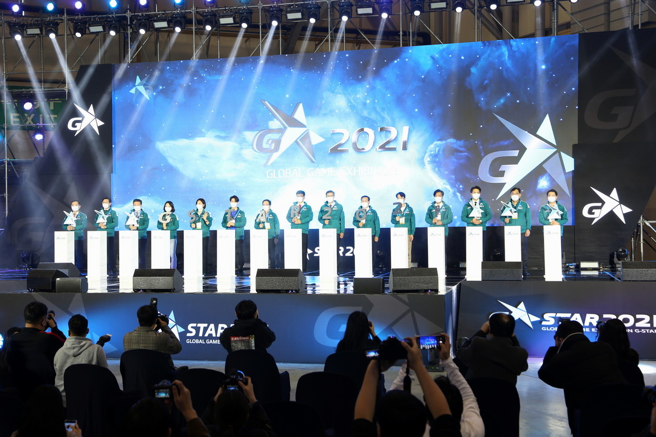 2021 지스타 개막식 개최현장 /사진=권영길 기자