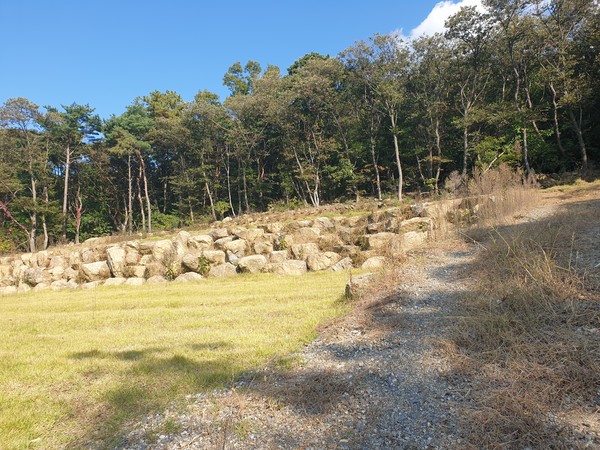 의정부시 소재 가족묘, 산지 전용허가 없이 불법 훼손 /사진제공=경기도 특별사법경찰단