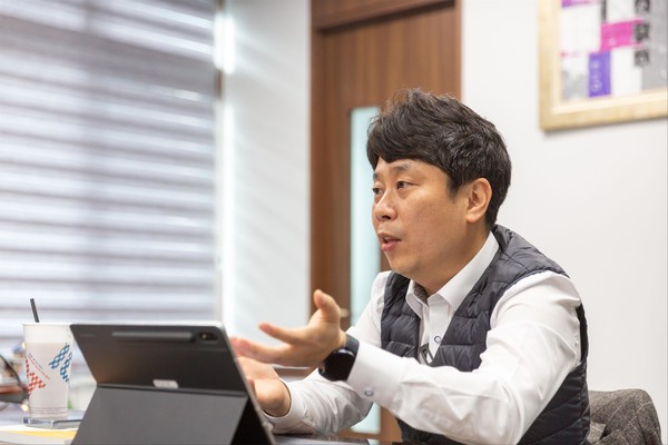 (주)와치캠 최지훈 대표 /사진제공=환경부