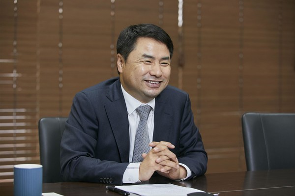 (주)21세기 김성환 대표  /사진제공=환경부