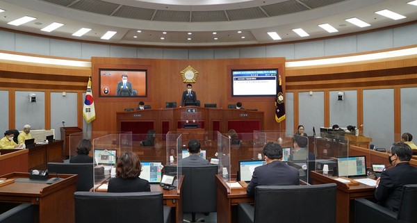 오산시의회, 제262회 제2차 정례회 폐회  /사진제공=오산시의회 