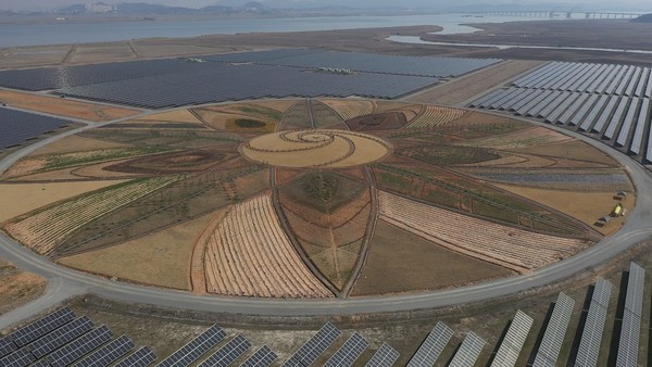 해남군 솔라시도 기업도시 재생에너지 산업단지 /사진제공=해남군