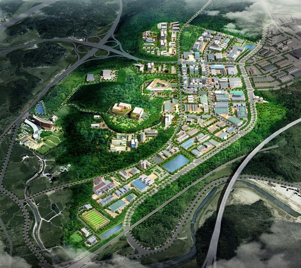 동남권 방사선 의과학 일반산업단지 조감도 /자료제공=기장군