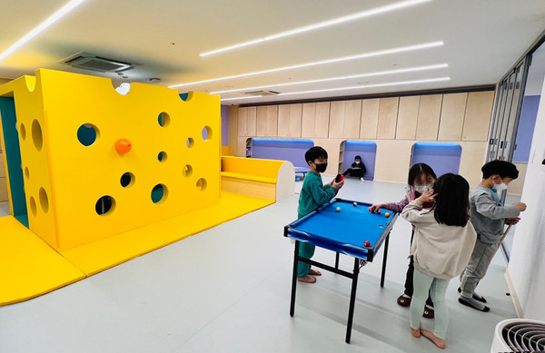 4호점 우리동네키움센터에서 놀이 활동을 하는 아이들 /사진제공=동대문구