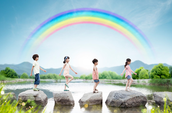 이재명 후보, 윤석열 후보, 심상정 후보, 안철수 후보 모두 아동들의 의견을