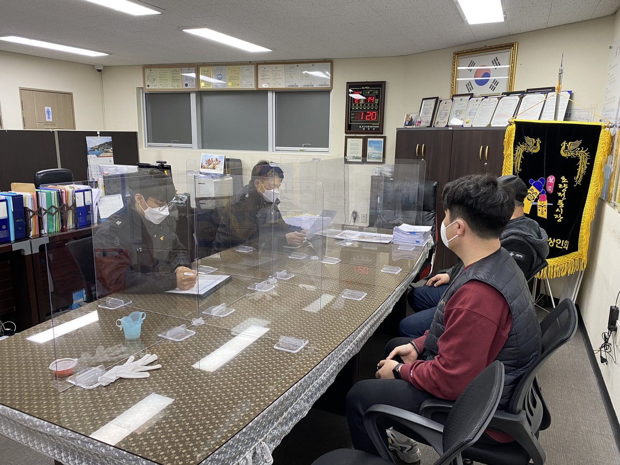 초량전통시장 화재안전컨설팅 실시 /사진제공=부산중부소방서