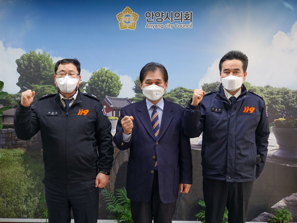 안양시의회, 안양소방서와 안전관리 강화 방안 모색 간담회  /사진제공=안양시의회 