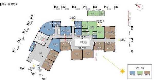 고양이 입양센터 1층 평면도 /자료제공=경기도