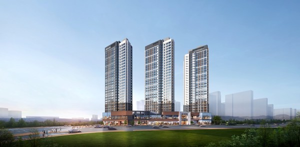 의왕 포일동 복합시설 투시도./사진제공=현대엔지니어링