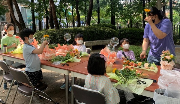 난해 진행된 마을공동체 주민 제안사업 /사진제공=용인시