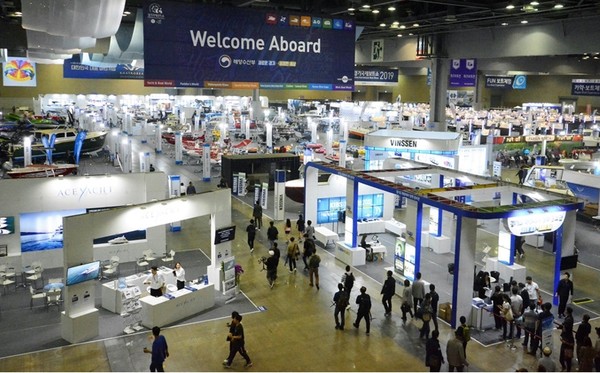 지난 경기국제보트쇼 전경 /사진제공=경기도