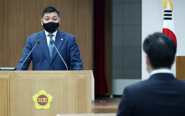 유광혁 의원, ‘감염병 미등록 이주민’ 정책 촉구 /사진제공=경기도의회