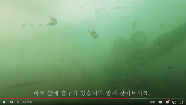 동계수난구조훈련 1인칭 영상을 활용한 유튜브 영상 /사진제공=경기도북부소방재난본부