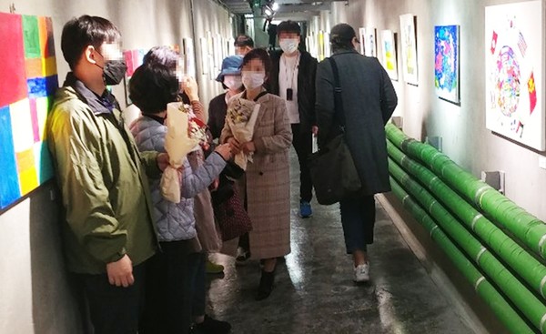 발달장애인 작품 고색뉴지엄 전시 /사진제공=수원시