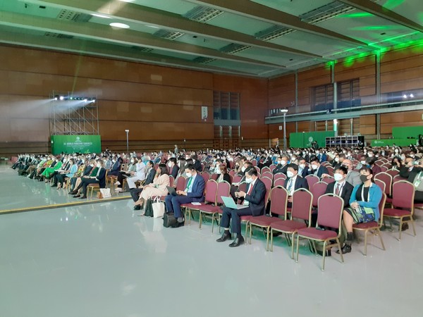 포럼현장에는 각국 관계자 500여명이 참석했다. /사진=최용구 기자