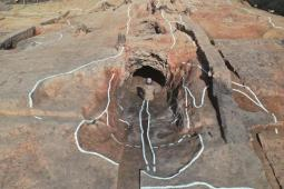 국내 최대 규모 가야토기 가마, 창녕 퇴천리 토기가마터 /사진제공=(재)동아세아문화재연구원