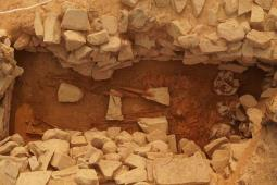 다라국 무덤의 큰칼 6자루(옥전 고분군 내 유적) /사진제공=(재)한빛문화재연구원