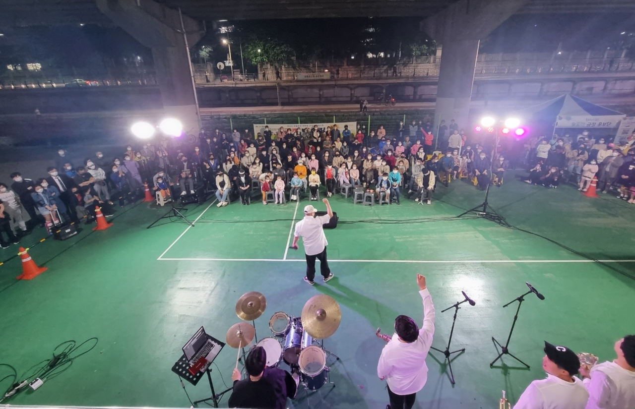 2022년 금정버스킹 시즌1 공연 모습 /사진제공=부산금정구청
