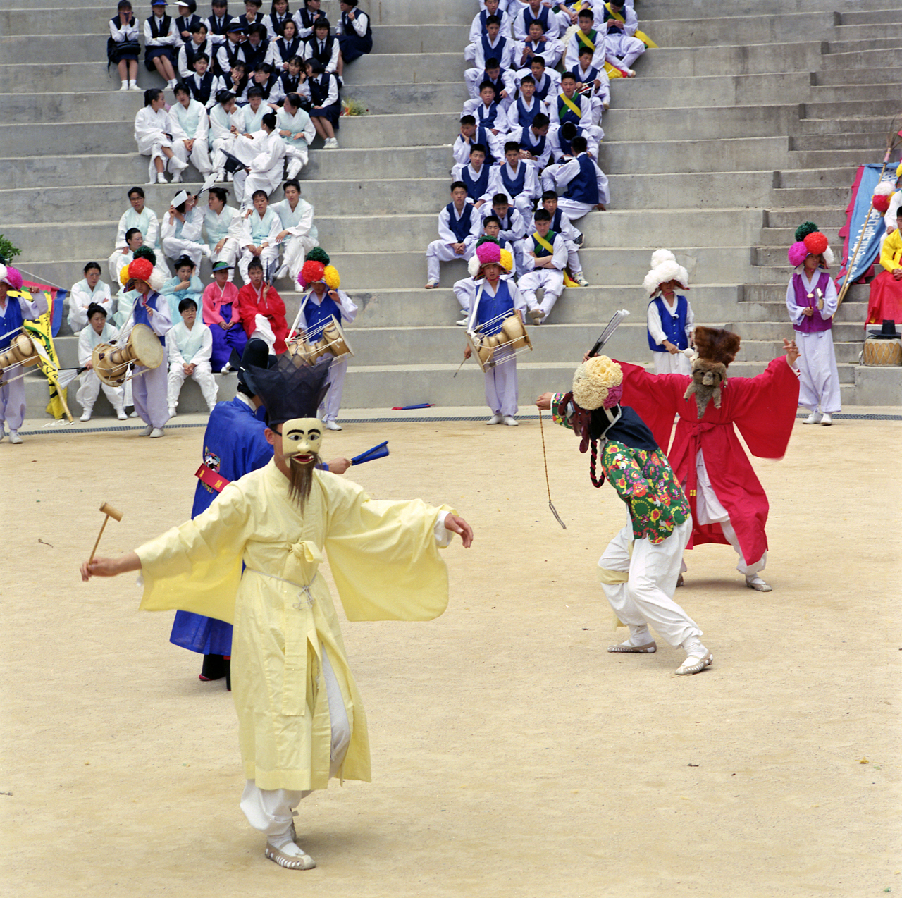 동래야류 공연 장면 /사진제공=부산시