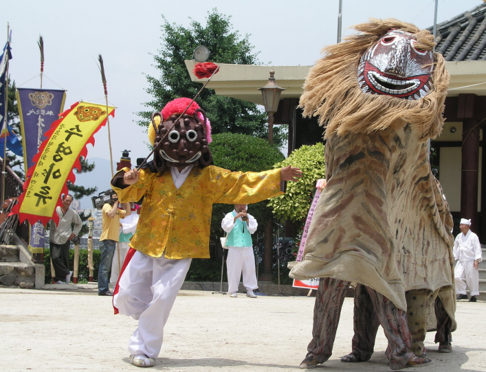 수영야류 공연 장면 /사진제공=부산시