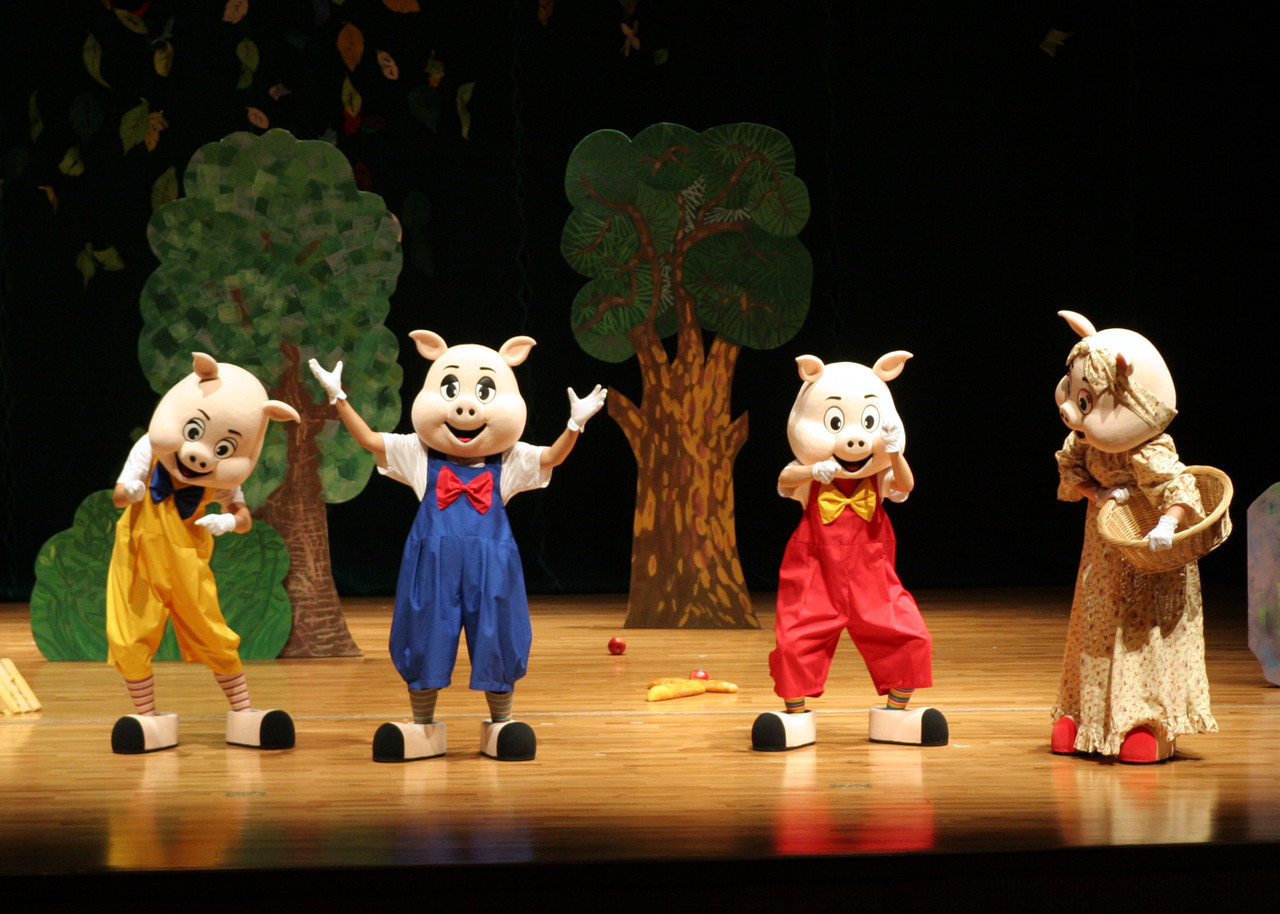 아기돼지 삼형제 공연장면 /사진제공=(재)부산문화회관