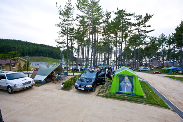 해남군 송지면 송호리 해수욕장내 땅끝 오토캠핑장 / 사진제공=해남군