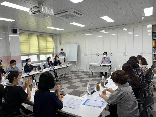해남교육청 학교급식 식재료 남품업체 간담회 / 사진제공=해남교육지원청