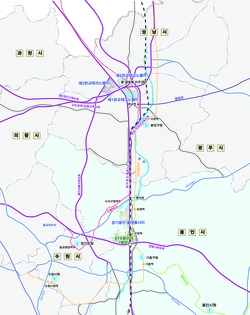 제3판교TV 위치도 /제공=경기도