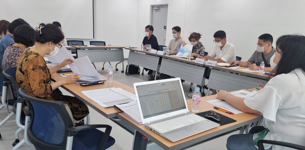 학교급식 수산물 추천사업 선정업체 가격 협의회 /사진제공=수원시